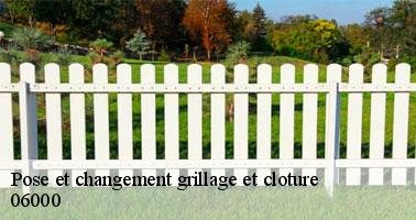Pose et changement grillage et cloture nice-06000 Artisan Veis
